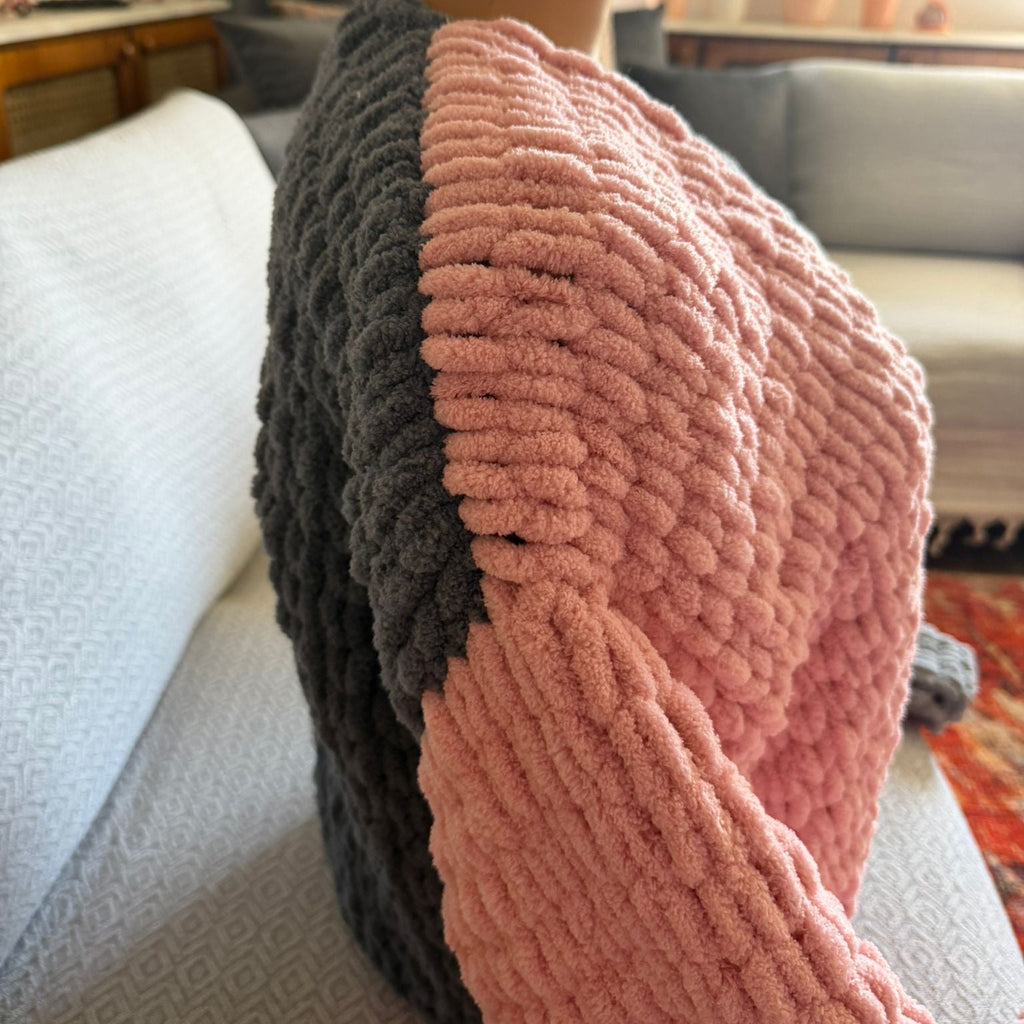 Oversized Chunky Chenille Knit Cardigan